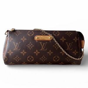 Louis Vuitton Eva Clutch Crossbody – Monogram Vintage
